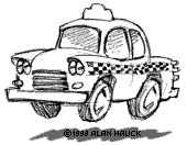 Crazy Cabbie, Image Copyright 1998 Alan Hauck