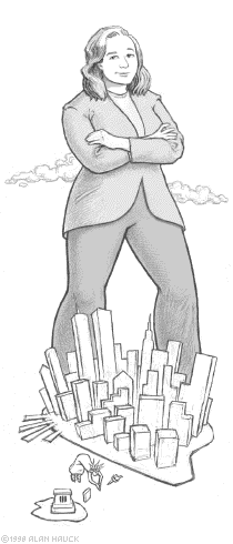 LadyJ Takes New York! Image Copyright 1998 Alan Hauck